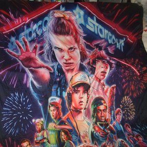 stranger things tv show  blanket